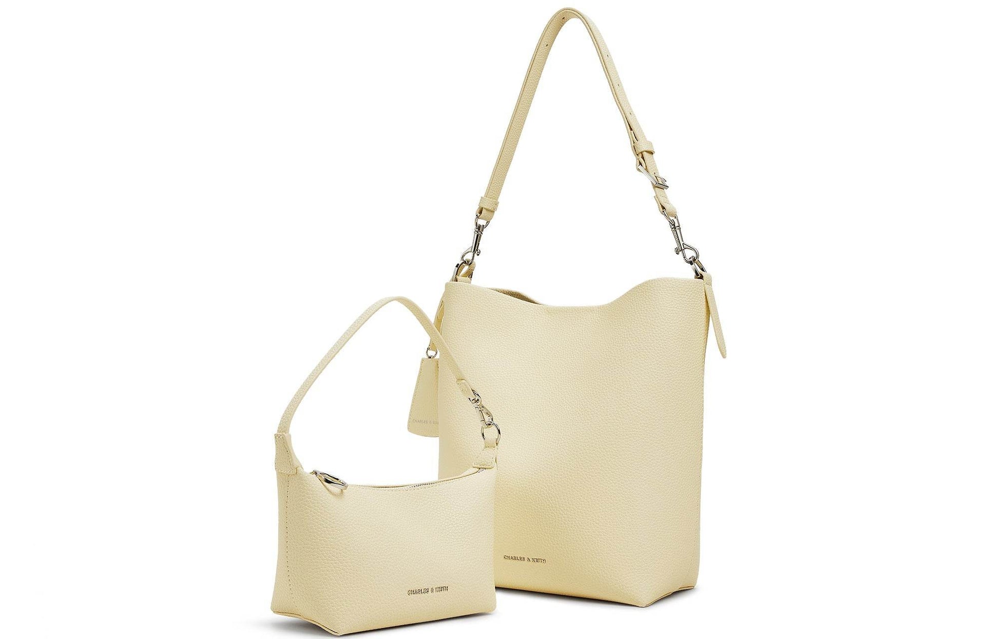 Сумка женская Charles&Keith Lychee Mother Bucket S - Boxette Shop