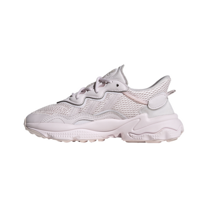 Adidas originals ozweego leather удобные универсальные нескользящие износостойкие детские повседневные туфли на низком ходу розовые детские модели