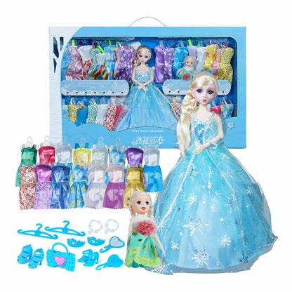 KEBY malika liboslari uchun katta qo'g'irchoq to'plami