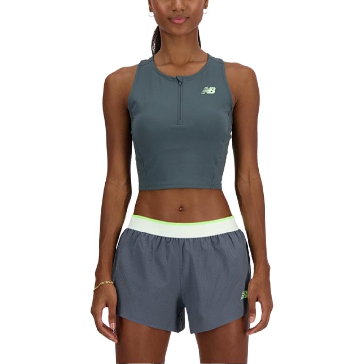 Yangi balansli qattiq fitnes nafas oladigan oddiy atletik ko'ylagi ayollar kulrang