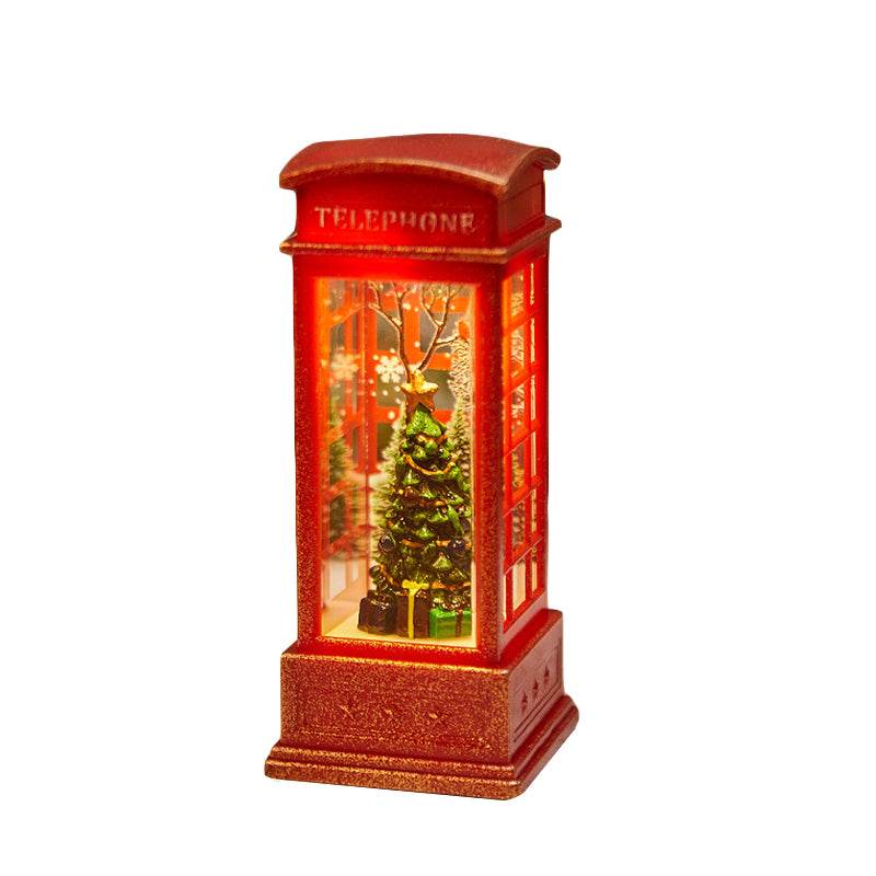 Ночник Siqisi Phone Booth Crystal - Boxette Shop
