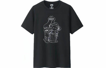 Футболка Uniqlo x Sesame Street x KAWS - Boxette Shop