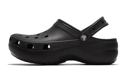 Шлепанцы женские Crocs Classic Platform Clog Lucky Rainbow - Boxette Shop