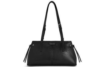 Сумка женская Charles&Keith Distressed Coffee Noir - Boxette Shop