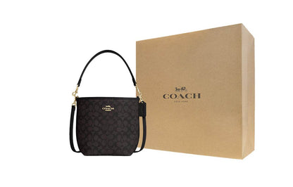 Сумка женская Coach City 17 Old Flower Printed Metal - Boxette Shop