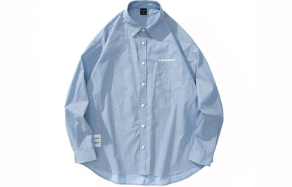 Golfcross yapon kolleji uslubidagi shaharbo'yi chiziqli bir ko'krakli tasodifiy lapel uzun yengli ko'ylak ko'ylagi juftlik modellari