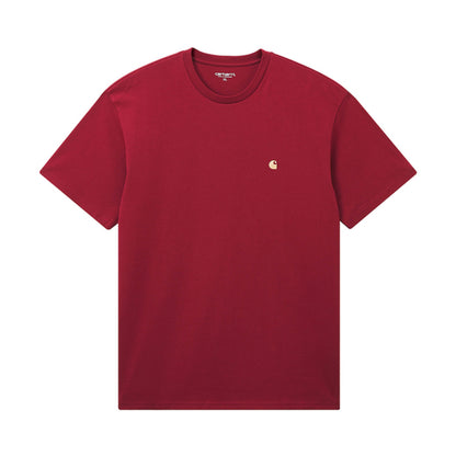 Футболка мужская Carhartt WIP gold embroidered men - Boxette Shop