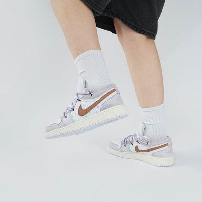 Кроссовки детские Jordan air 1 pale purple - Boxette Shop