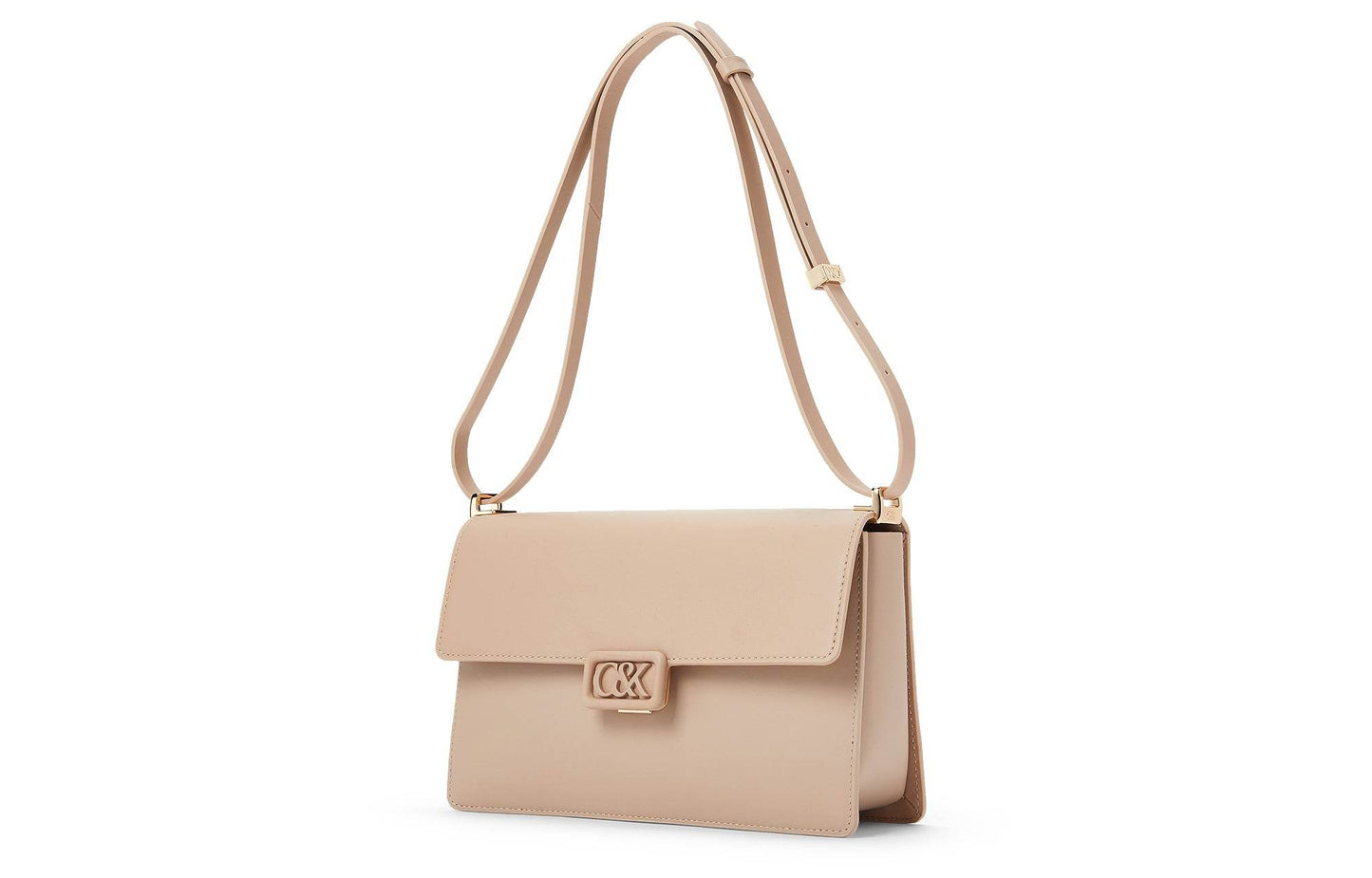 Сумка женская Charles&Keith Commuter Envelope Square Cowhide S - Boxette Shop