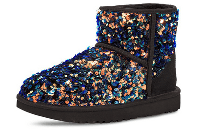 Сапоги женские Ugg Classic Mini Stellar Sequin Padded - Boxette Shop