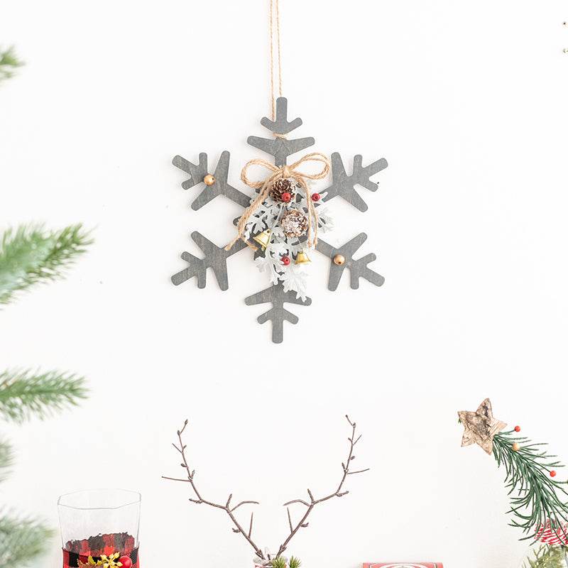 Украшение настенное Aying Pinecone Snowflake - Boxette Shop