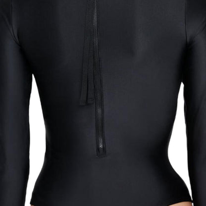 Jordan qattiq trikotaj qattiq oriq uzun yengli qora tanli ayollar kostyumi