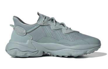Adidas originals ozweego j удобная износостойкая дышащая низкопрофильная детская повседневная обувь серо-голубого цвета для подростков