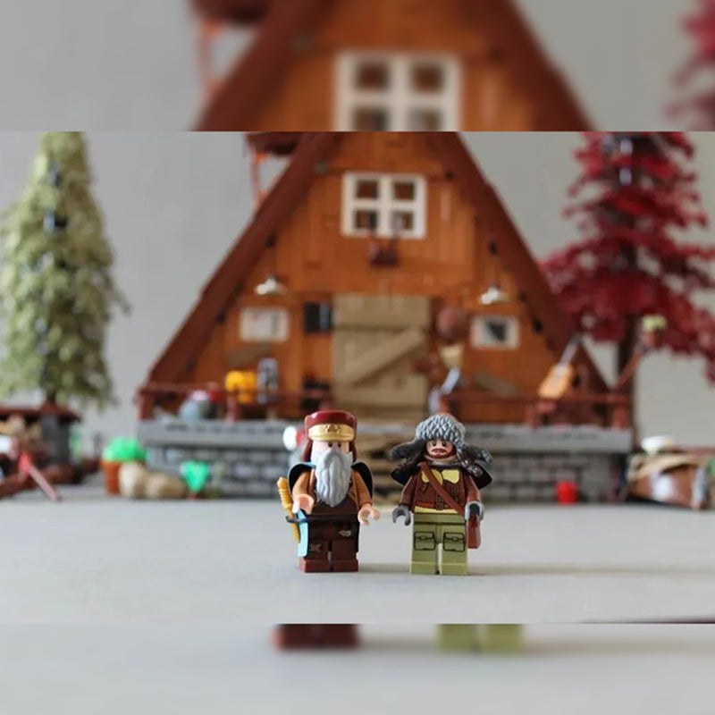 LEGO g'oyalari "O'rmon yog'och uyi" (21338)
