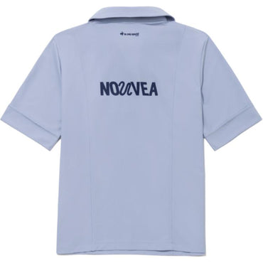 Le Coq Sportif Letter Print logotipi Qisqa yengli ayollar polo ko'ylagi