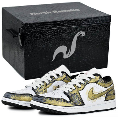 Кроссовки Jordan air gold ink - Boxette Shop