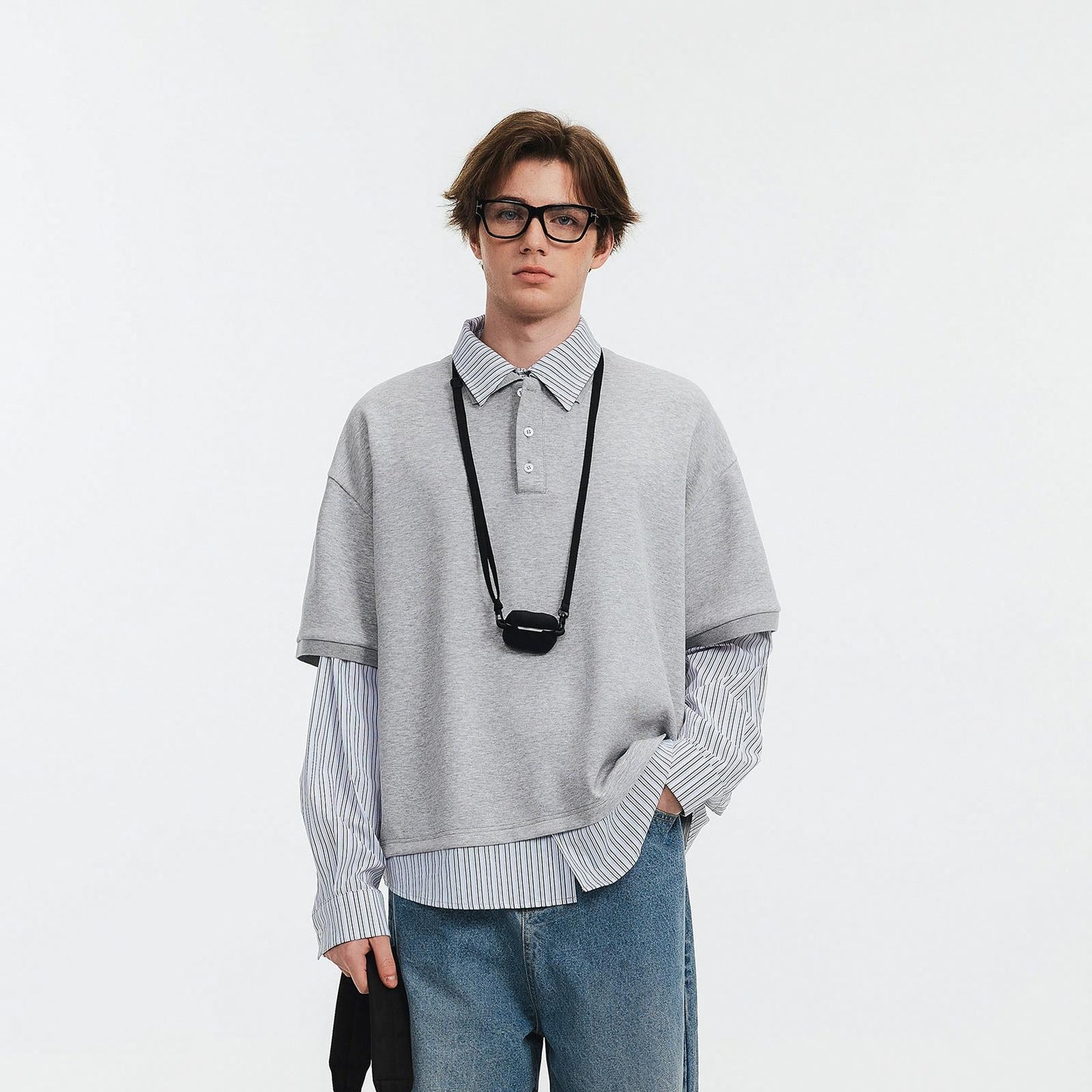 Мужская рубашка Lilbetter Knit Stripes Polo