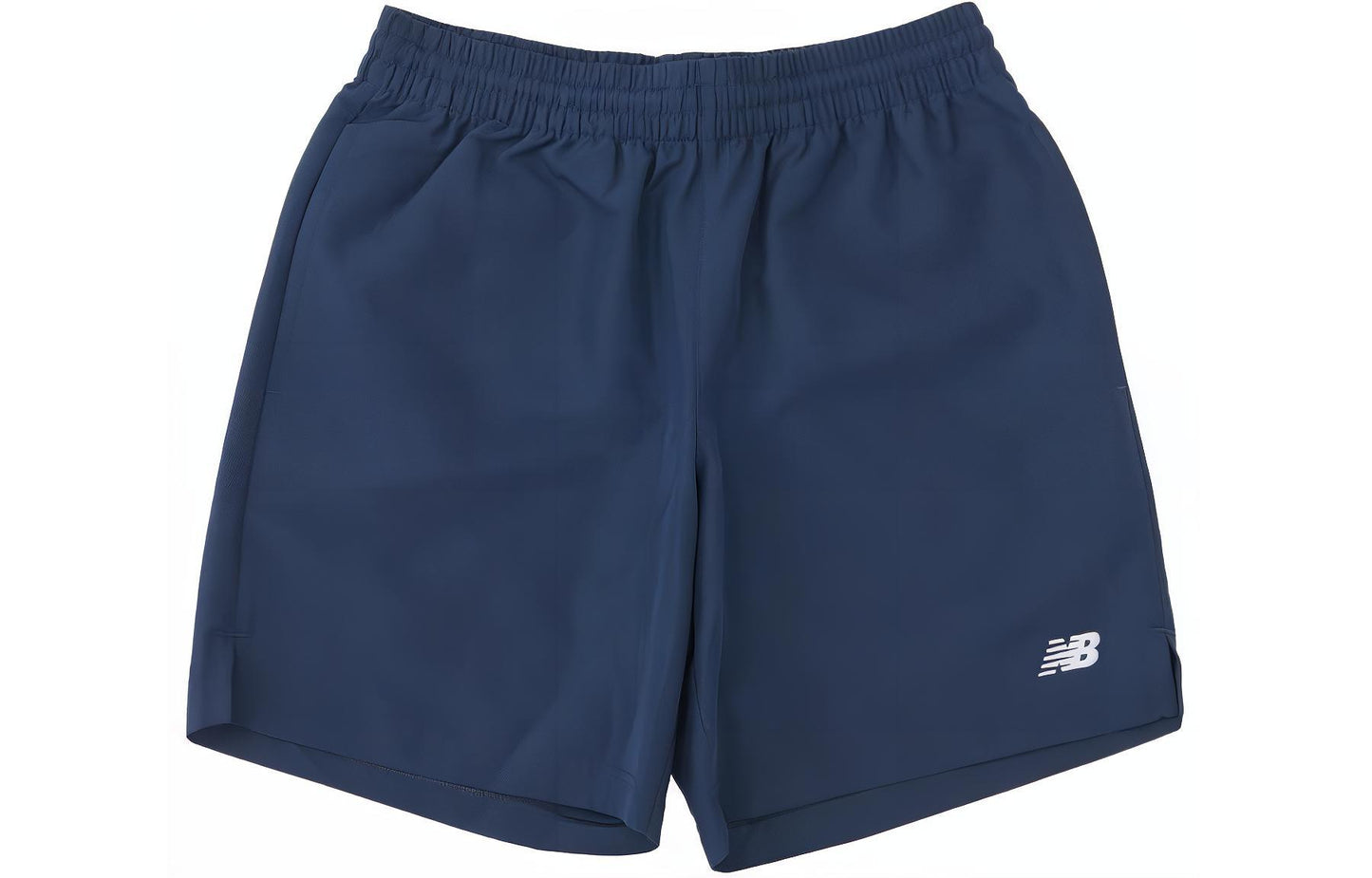 New Balance brendi logotipi kashtado'zlik kundalik elastik sport shortilari to'q ko'k erkaklar