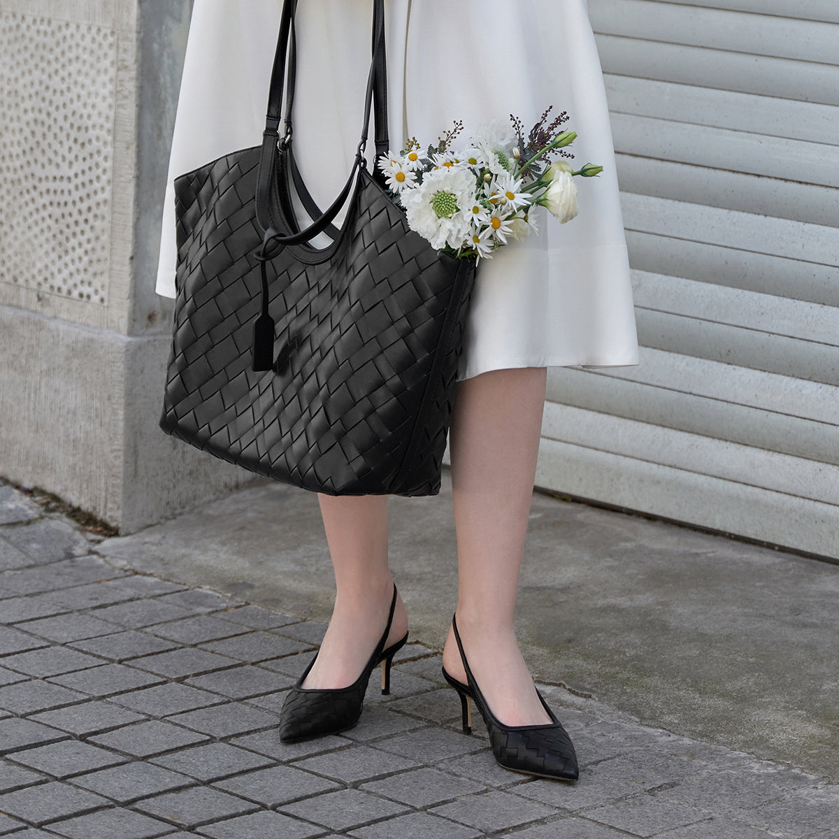 Charlz va Keyt ayollar poyabzali