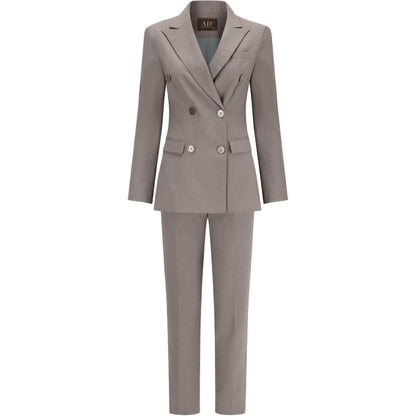 Bir qismli ayollar bahor va kuzgi kichkina keksa erkaklar moda tuyg'usi tasodifiy katta o'lchamli martabali rasmiy kostyum kostyumi ayol modellari