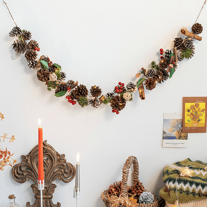 Гирлянда настенная Aying Pinecone Light - Boxette Shop