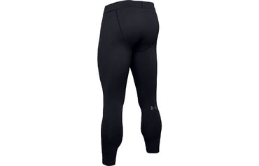 Under armour base 4.0 леггинсы сплошной цвет открытый плотный внутренний упакованные спортивные брюки мужские черный