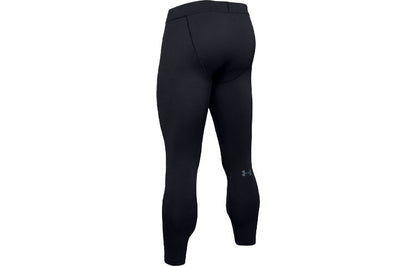 Under armour base 4.0 леггинсы сплошной цвет открытый плотный внутренний упакованные спортивные брюки мужские черный