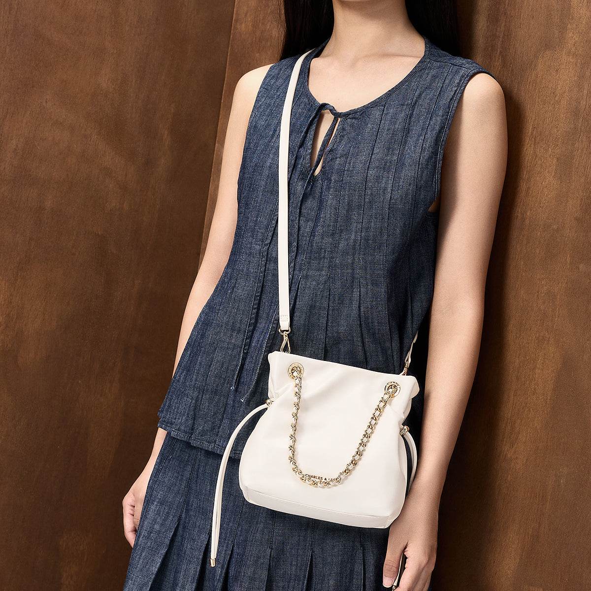 Сумка женская Charles&Keith Fukubukuro - Boxette Shop