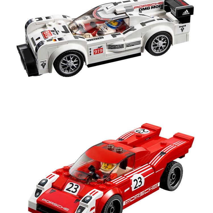 LEGO superkarlari: Porsche 919 gibrid va 917K Pit-stop (75876)
