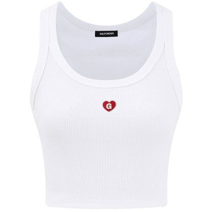 Golfkrossning asosiy modellari kashtado'zlikni yaxshi ko'radi tashqi kiyim yengsiz kamzulga kalta shirin salqin uslubdagi achchiq qizning pastki ichki qismi yuqori yelek ayollar