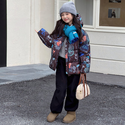 Пуховик детский Colorful