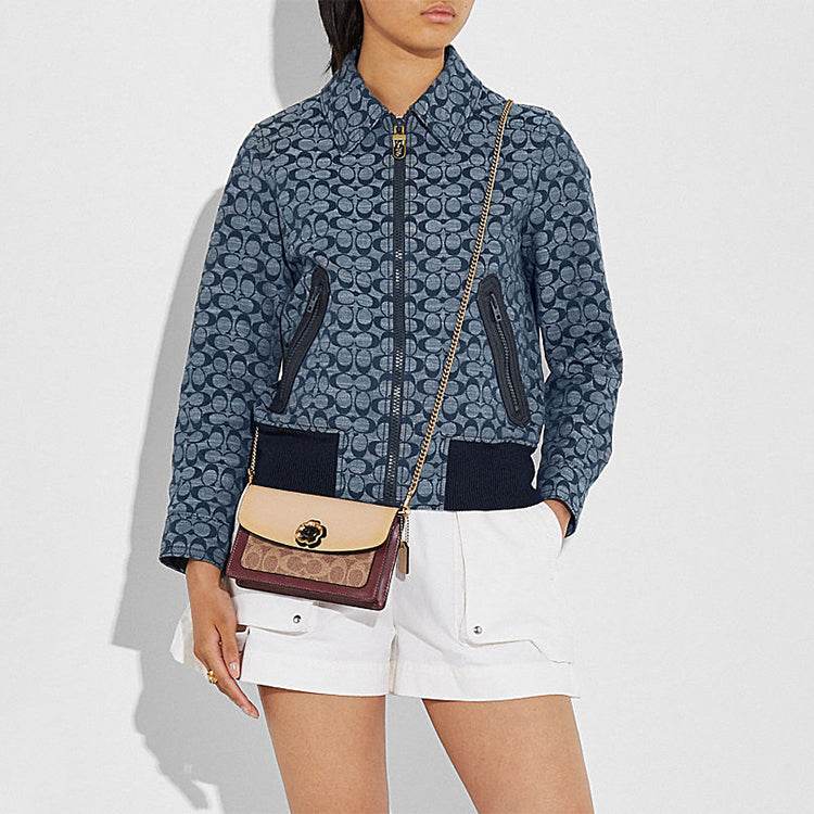 Сумка женская Coach Parker 18 Camellia Spin Buckle - Boxette Shop