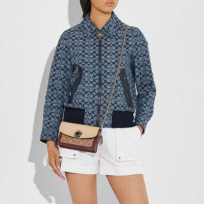 Сумка женская Coach Parker 18 Camellia Spin Buckle - Boxette Shop