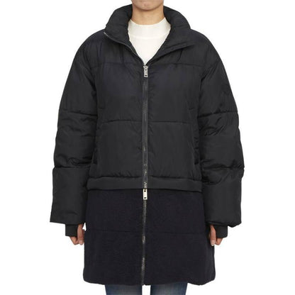 Ugg однотонная куртка на молнии женская черная