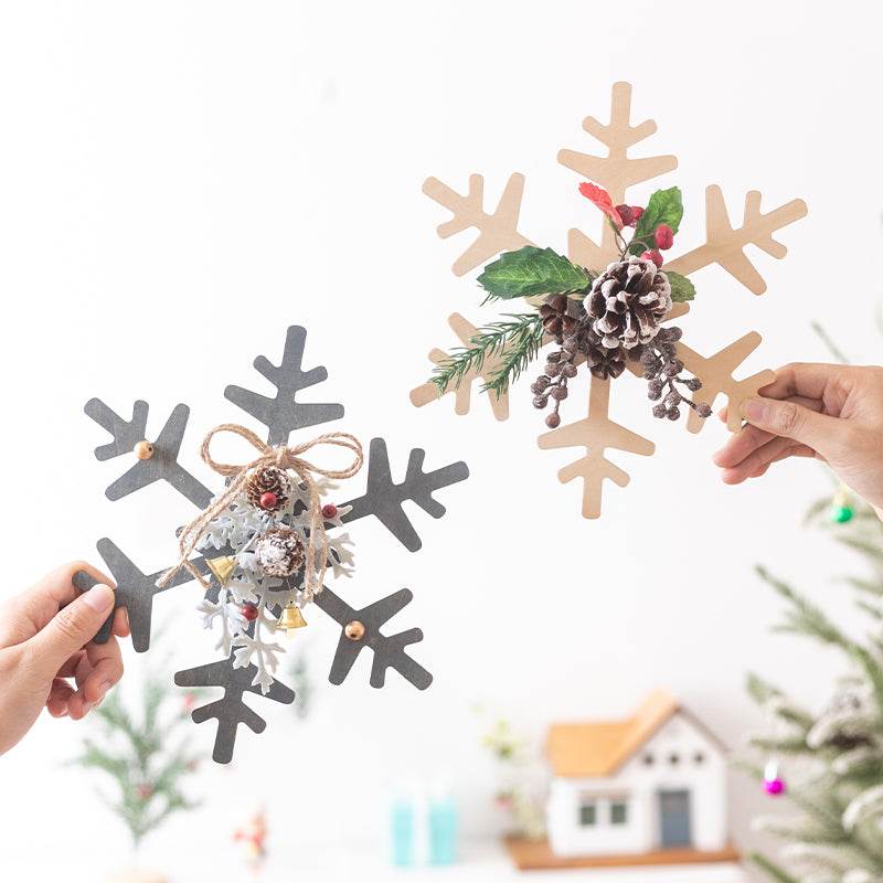 Украшение настенное Aying Pinecone Snowflake - Boxette Shop