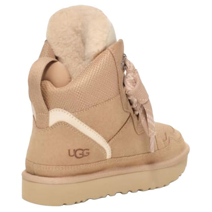 Ugg highmel fashion trend short snow boots women's brown