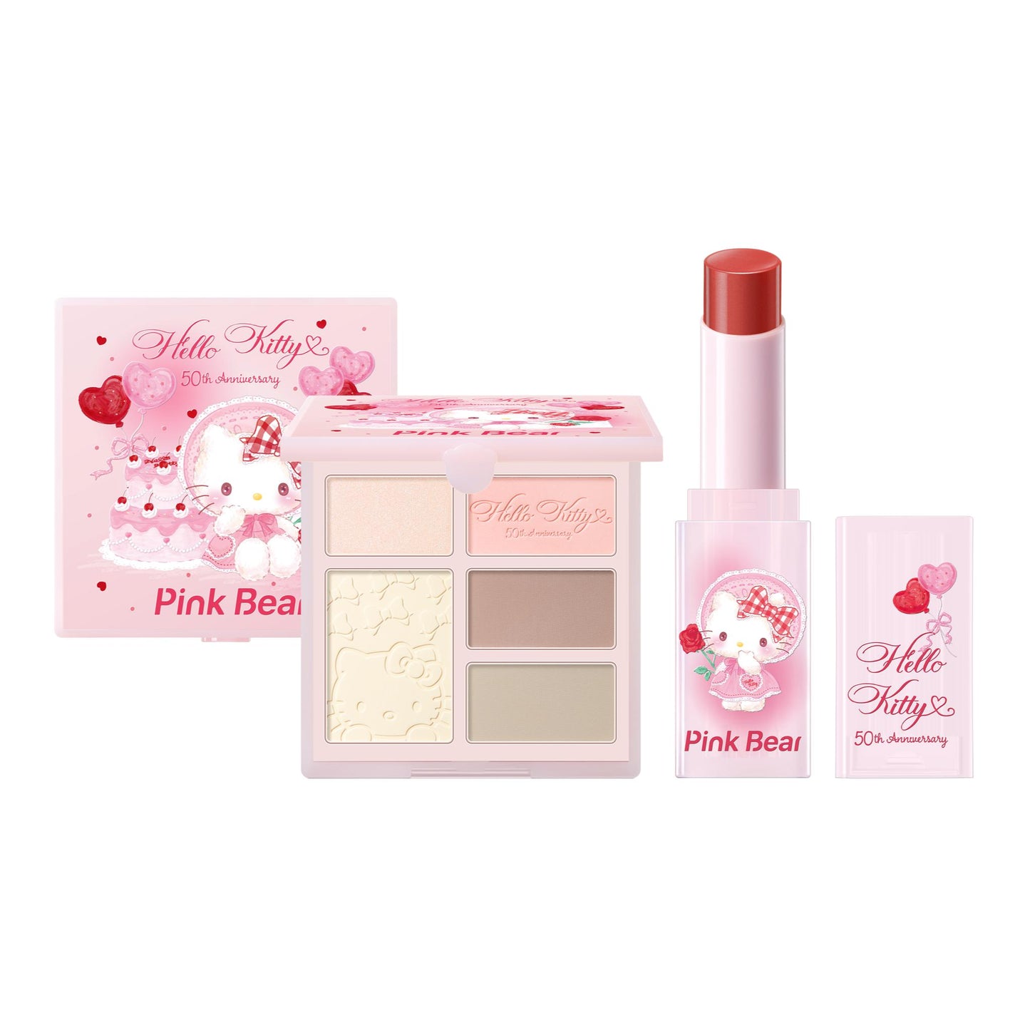 Pinkbear pico bear x sanrio hello kitty lab bo'yog'i