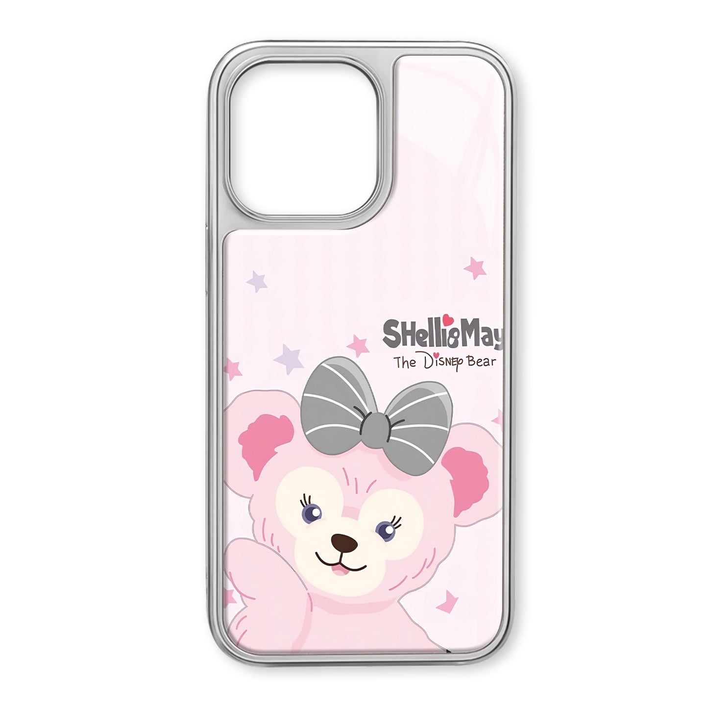 Disney ABS+PC materiali Yoqimli Daffy oilaviy yulduzi Lulu Ling Na Belle Premium karbonli tolali naqshli himoya sumkasi Apple/Apple 16ProMax/15/14Pro/Max/iPhone13/12/11 uchun shirin mobil telefon qopqog'i