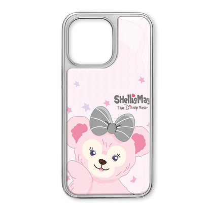 Disney ABS+PC materiali Yoqimli Daffy oilaviy yulduzi Lulu Ling Na Belle Premium karbonli tolali naqshli himoya sumkasi Apple/Apple 16ProMax/15/14Pro/Max/iPhone13/12/11 uchun shirin mobil telefon qopqog'i