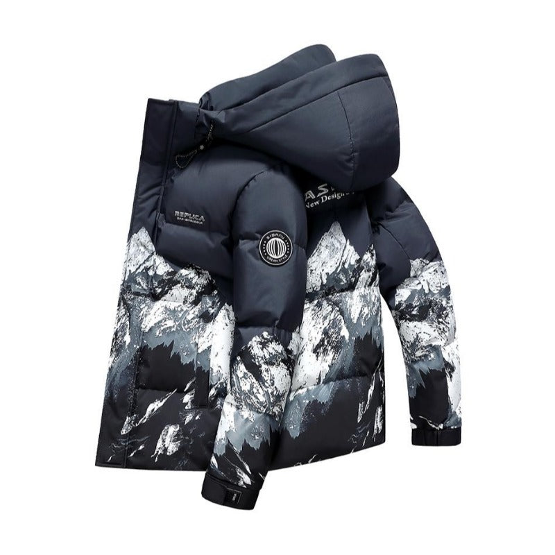 Пуховик мужской Spartan Camo