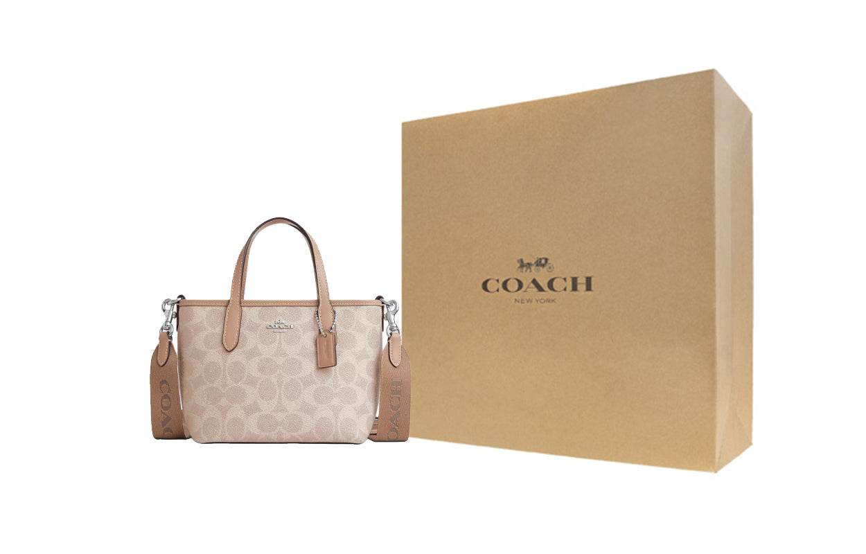 Сумка женская Coach City 15 Taupe - Boxette Shop