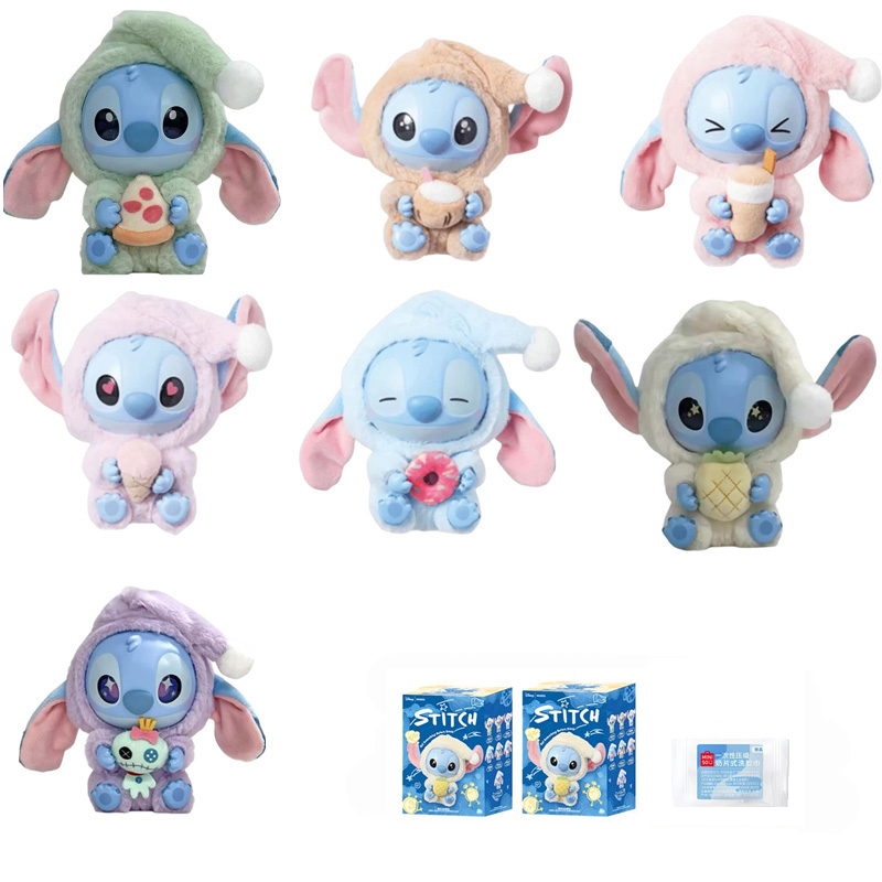 Miniso x Disney Stitch Sleepy Series peluş o'yinchoq