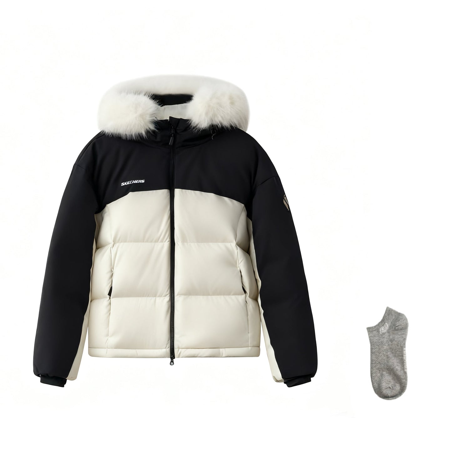 Пуховик женский Skechers