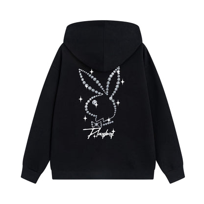 Erkaklar uchun Playboy kapshonli ko'ylagi