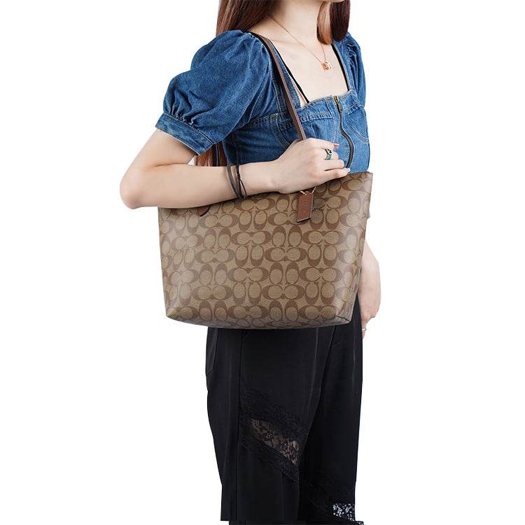 Сумка женская Coach Zip Top 30 Old Flower - Boxette Shop