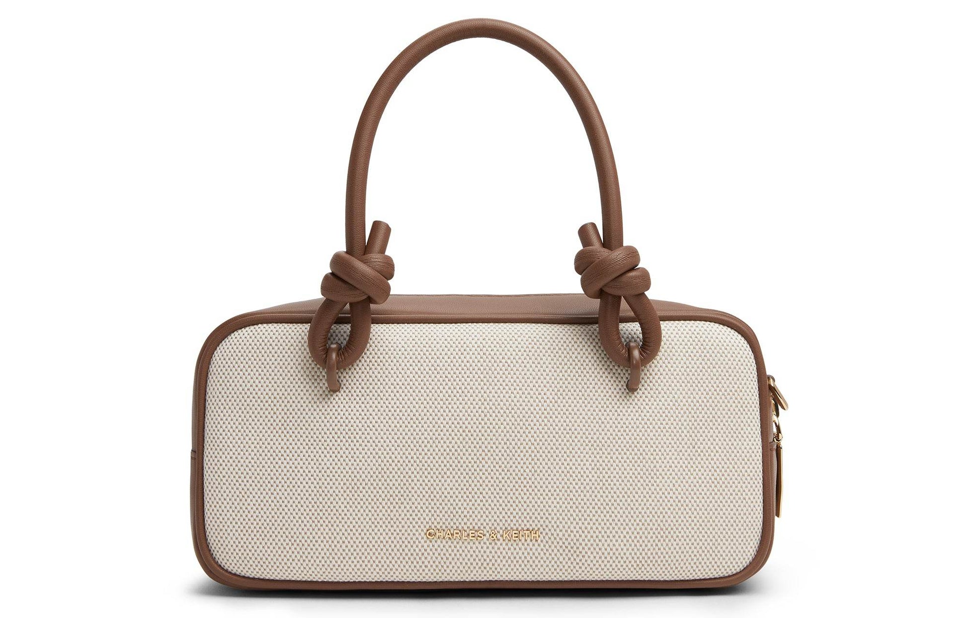 Сумка женская Charles&Keith Canvas Collection Rope Knot Boston - Boxette Shop