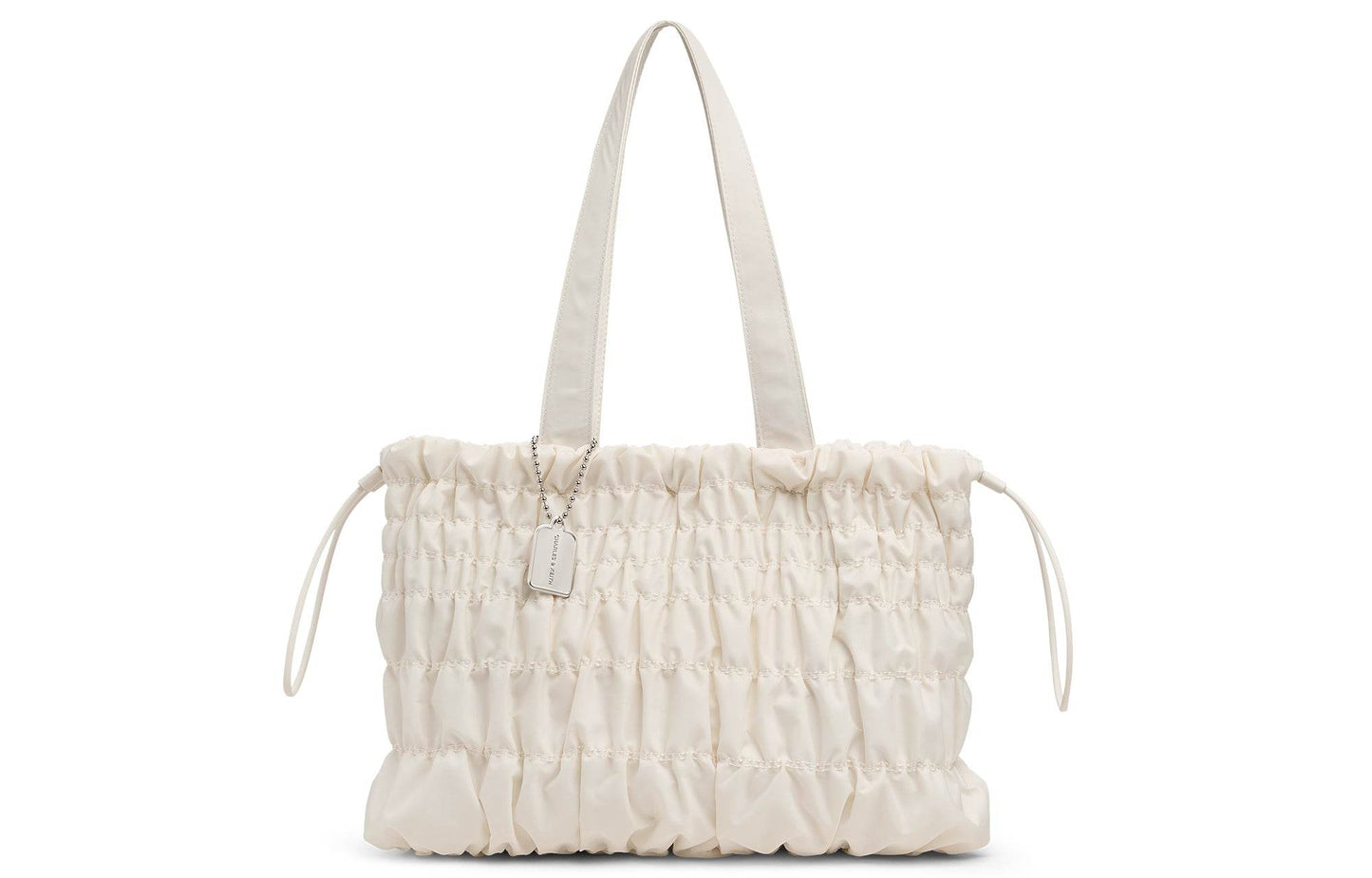 Сумка женская Charles&Keith Drawstring Capacity Pleated Soft - Boxette Shop