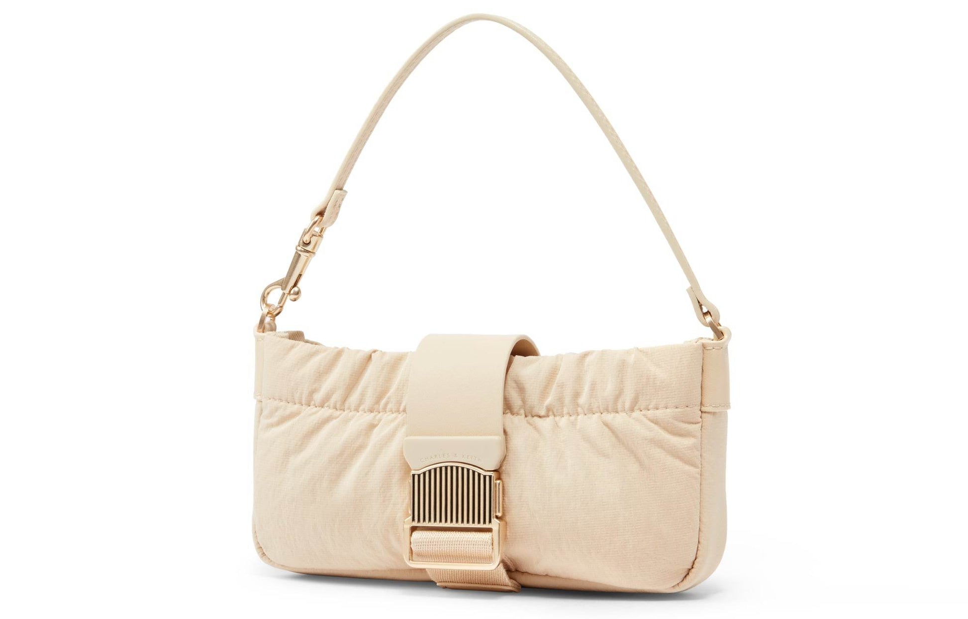 Сумка женская Charles&Keith Puffy Hundred Models Fudge - Boxette Shop