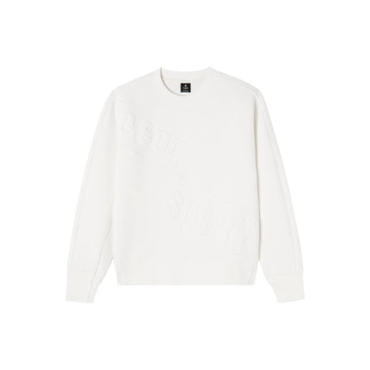 Le coq le coq sportif gold label seriyali brend logotipi naqsh dizayni qulay issiq kiyim dumaloq bo'yinli sport pullover sviteri ayollar modellari