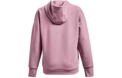 Under armour andromeda summit knit hooded training sweatshirt women's pink